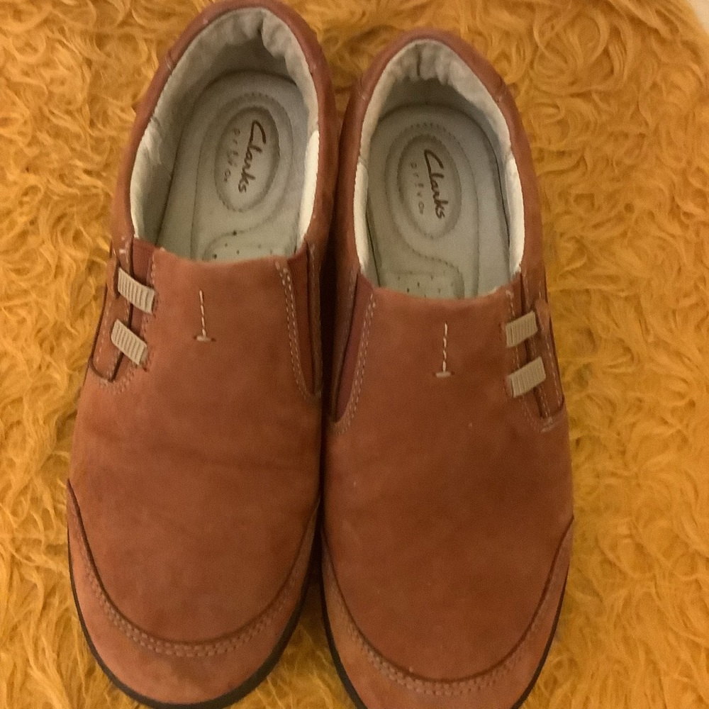 Clarks Privo 8M Saddle Brown Shoes